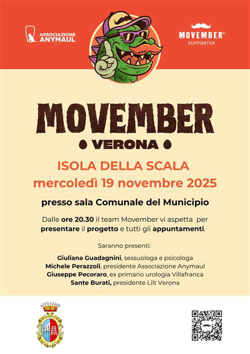 Movember Verona | Incontro di sensibilizzazione sulle malattie maschili