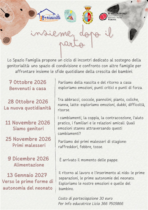 Insieme, dopo il parto