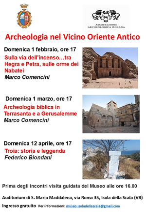 Archeologia biblica in Terrasanta e a Gerusalemme