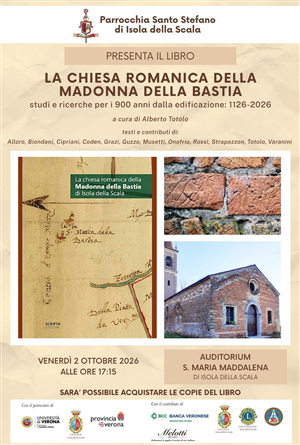 Presentazione libro "La chiesa romanica della Madonna della Bastia"