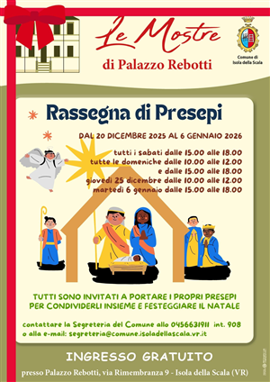 Rassegna di Presepi a Palazzo Rebotti