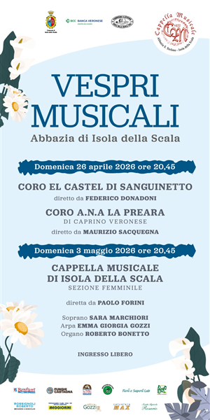 Vespri musicali in Abbazia Santo Stefano